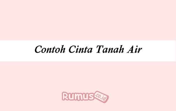 Detail Gambar Sikap Cinta Tanah Air Nomer 52