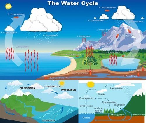 Detail Gambar Siklus Air Dan Keterangannya Nomer 18