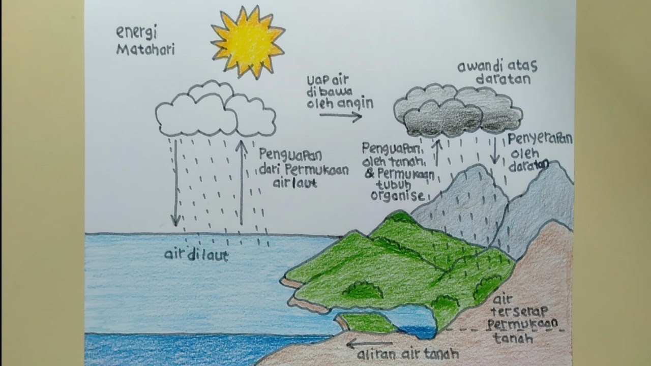 Detail Gambar Siklus Air Dan Keterangannya Nomer 28