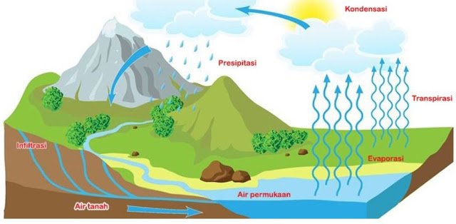 Detail Gambar Siklus Air Dan Penjelasannya Nomer 14