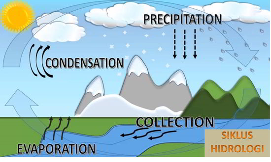 Detail Gambar Siklus Hidrologi Pendek Nomer 37