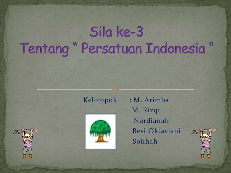 Detail Gambar Sila Persatuan Indonesia Nomer 56