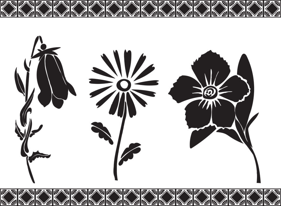 Detail Gambar Siluet Bunga Silhuet Bunga Nomer 40