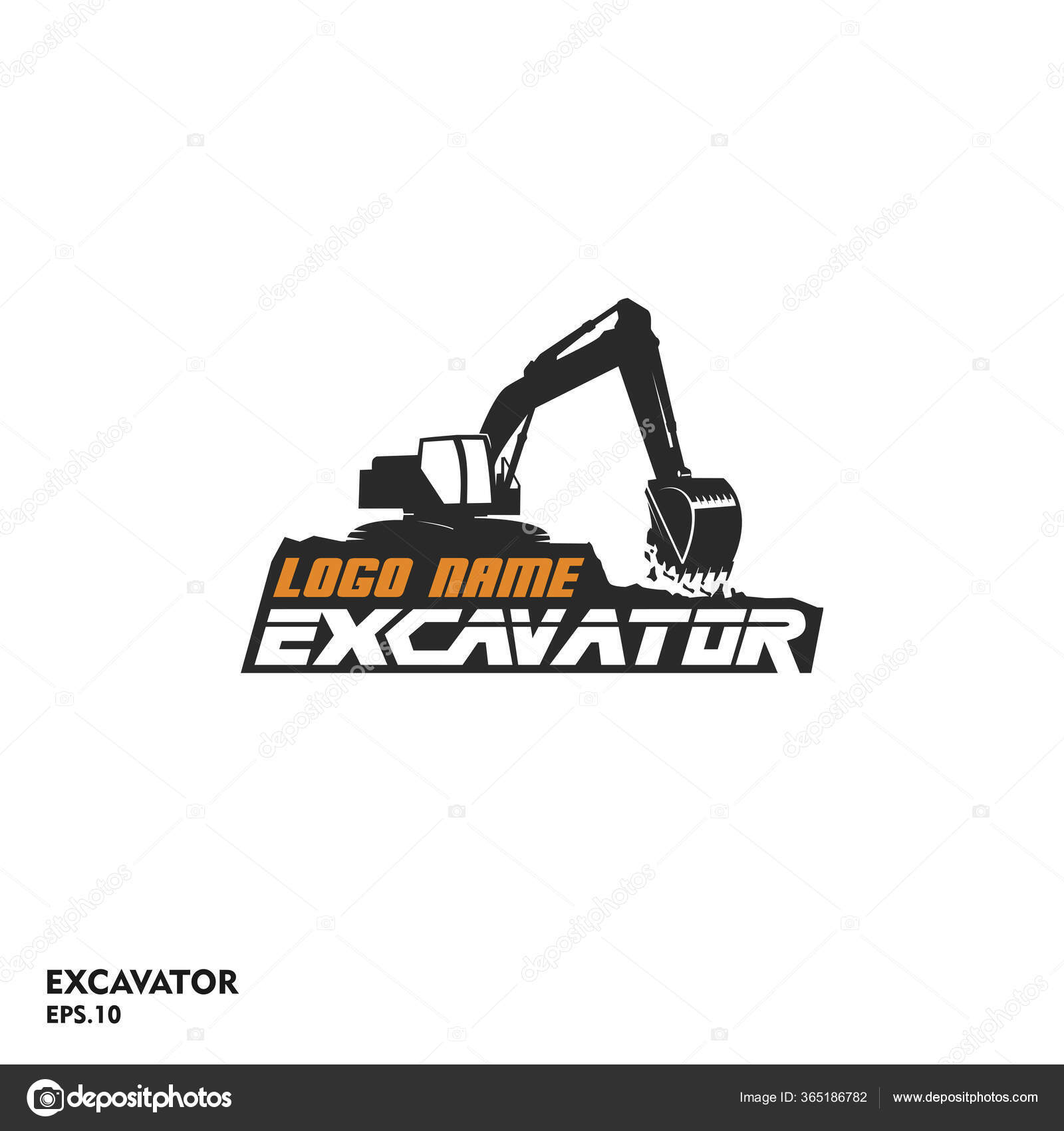 Detail Gambar Siluet Excavator Nomer 42