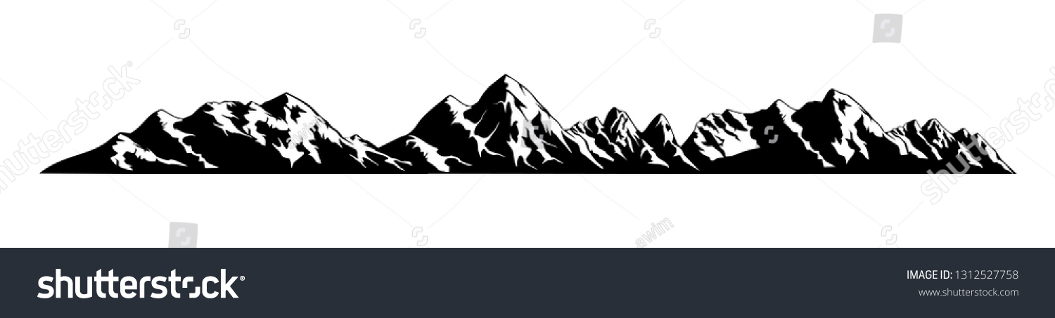 Detail Gambar Siluet Gunung Nomer 22