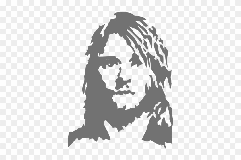 Detail Gambar Siluet Kurt Cobain Nomer 12