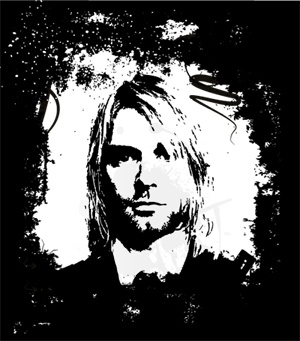 Detail Gambar Siluet Kurt Cobain Nomer 19