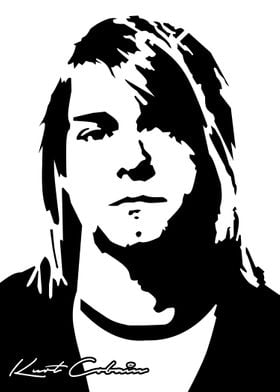 Detail Gambar Siluet Kurt Cobain Nomer 41