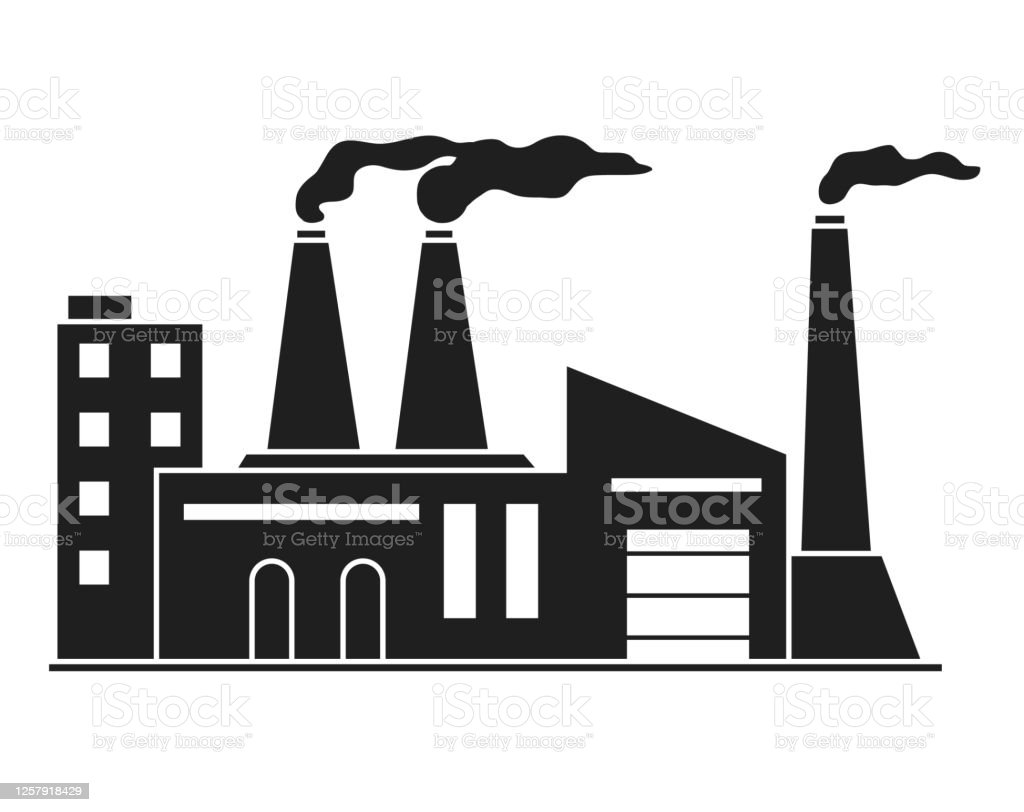 Detail Gambar Siluet Pabrik Nomer 27