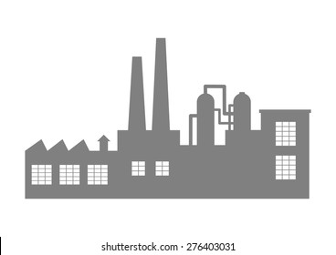 Detail Gambar Siluet Pabrik Nomer 44