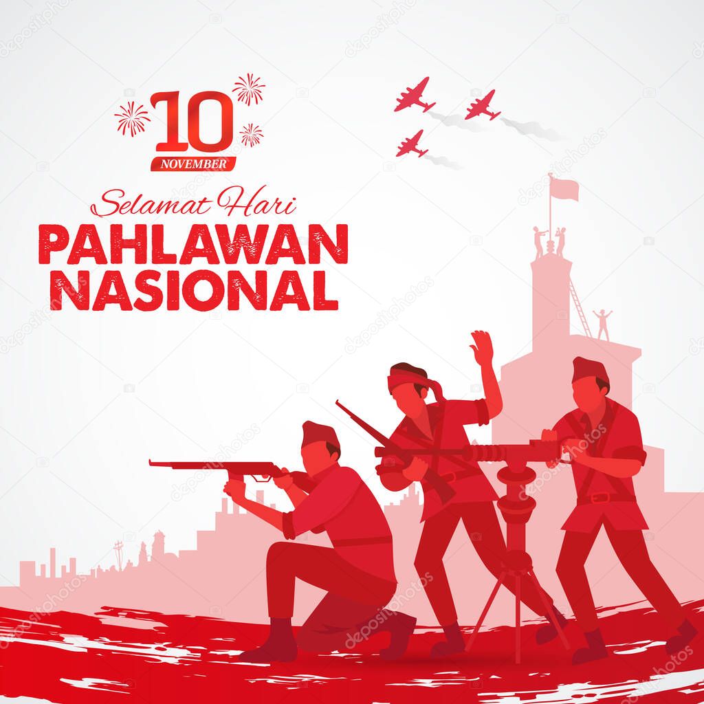 Detail Gambar Siluet Pahlawan Indonesia Nomer 28