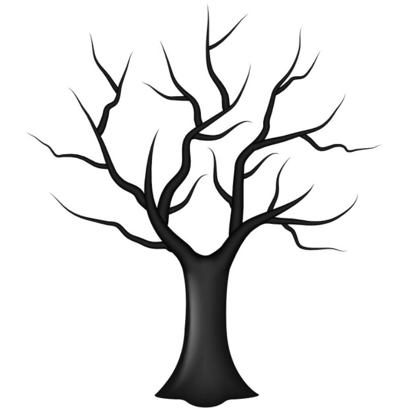 Detail Gambar Siluet Pohon Untuk Mahar Nomer 4
