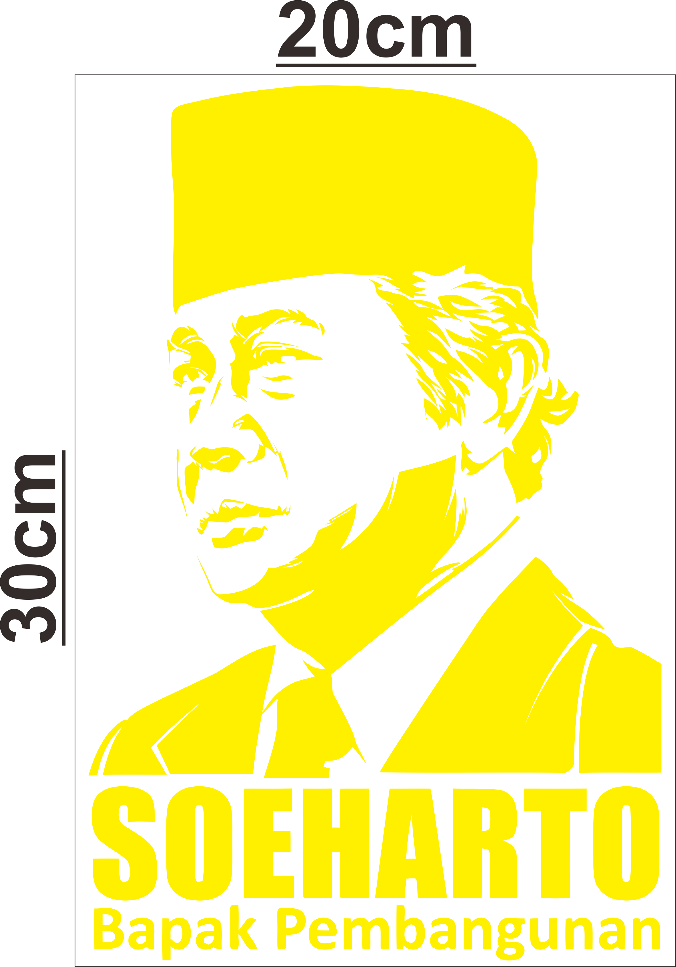 Detail Gambar Siluet Soeharto Nomer 8