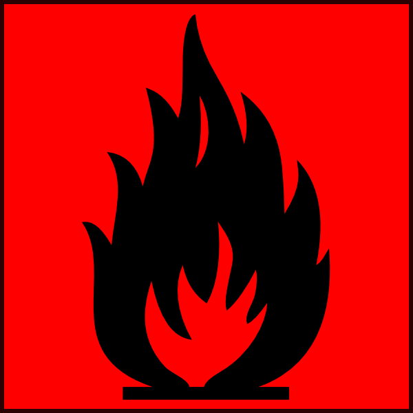 Detail Gambar Simbol Cairan Mudah Terbakar Nomer 22