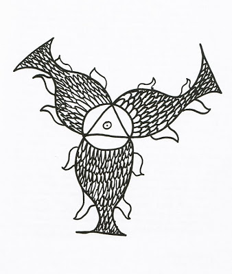 Detail Gambar Simbol Ikan Kepala Tiga Nomer 4