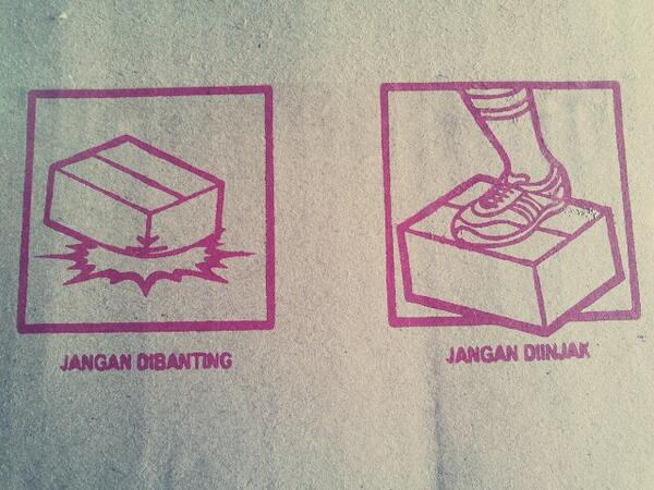 Detail Gambar Simbol Jangan Dibanting Nomer 38