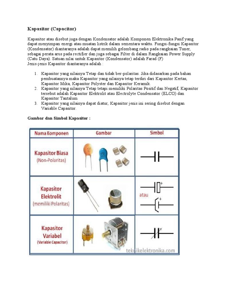 Detail Gambar Simbol Kapasitor Nomer 42
