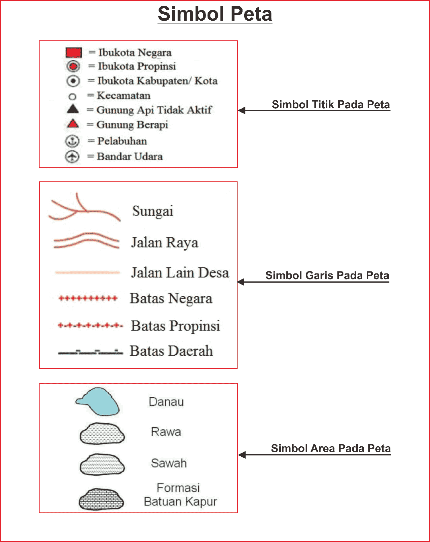 Detail Gambar Simbol Pada Peta Nomer 17