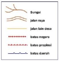 Detail Gambar Simbol Pada Peta Nomer 30