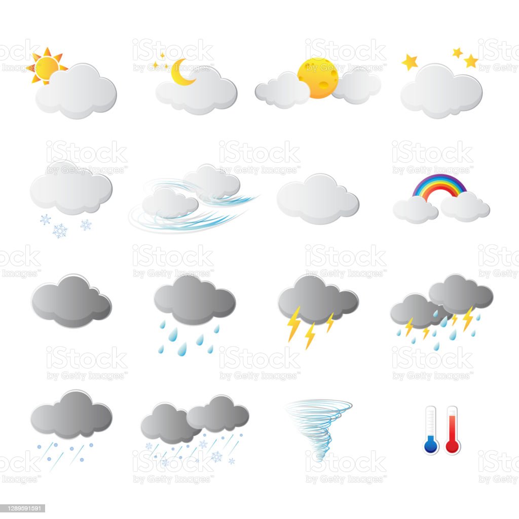 Detail Gambar Simbol Simbol Cuaca Mendung Nomer 20