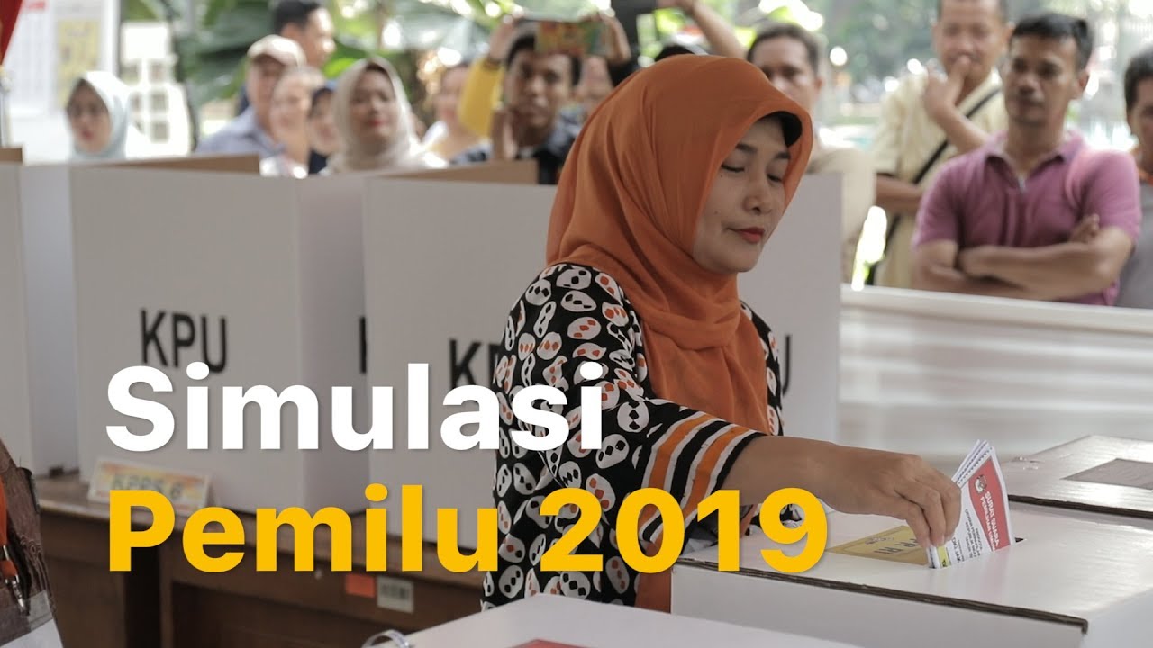 Detail Gambar Simulasi Pemilu Nomer 37