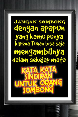 Detail Gambar Sindiran Orang Sombong Nomer 12