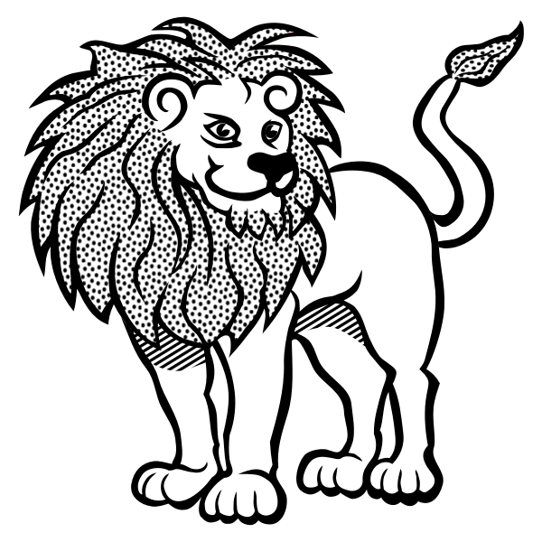 Detail Gambar Singa Vector Nomer 43