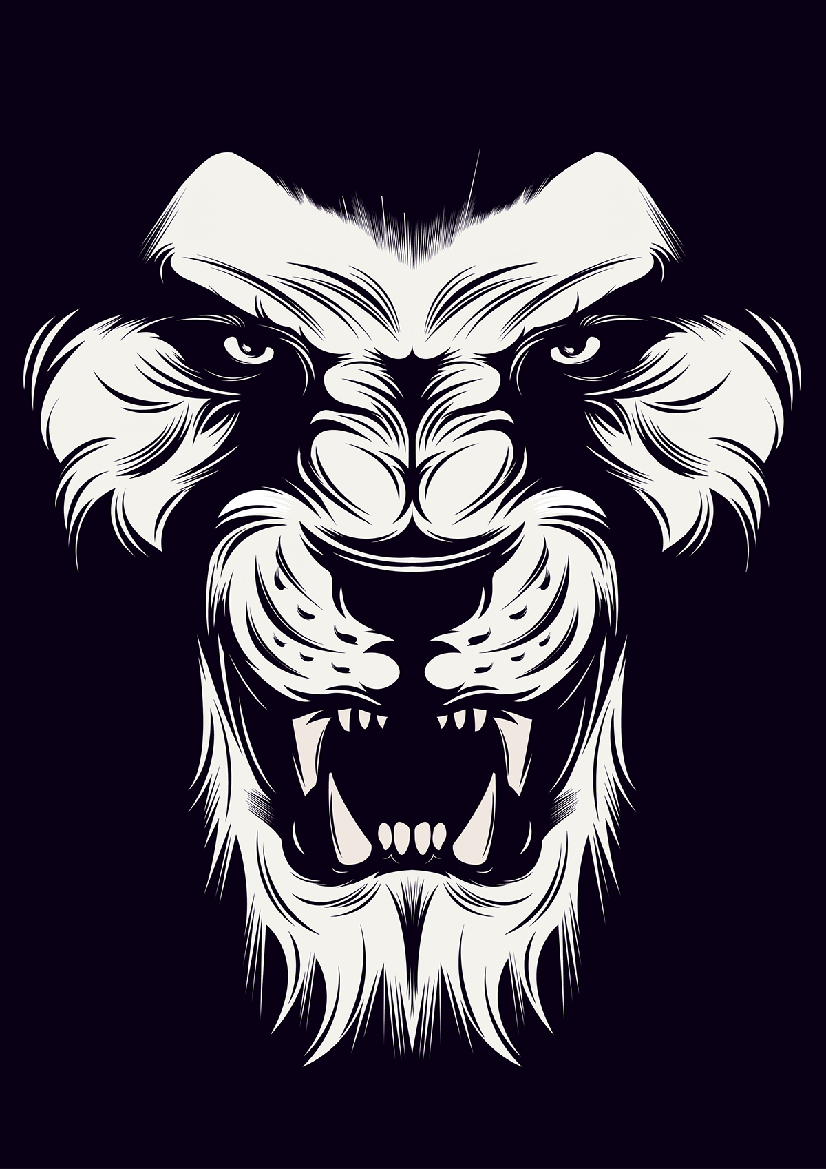 Detail Gambar Singa Vector Nomer 49