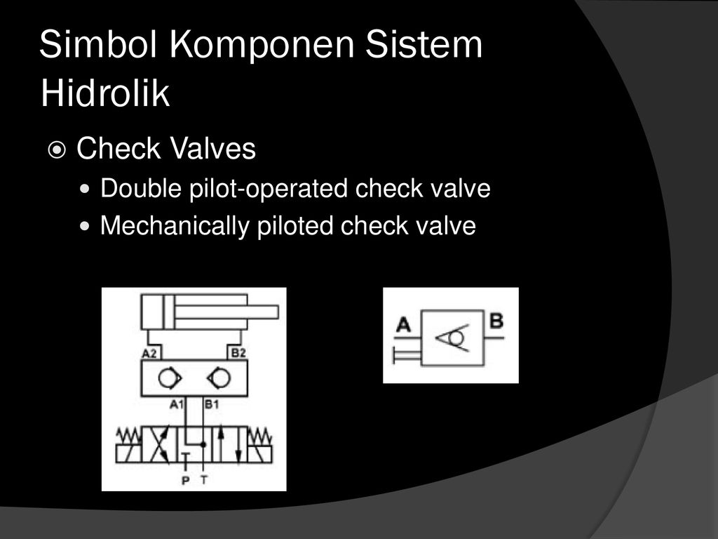 Detail Gambar Sistem Hidrolik Check Valve Nomer 28