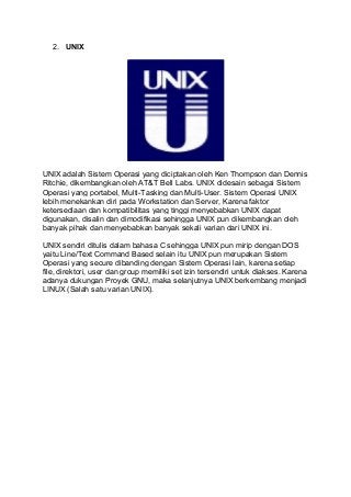 Detail Gambar Sistem Operasi Unix Nomer 45