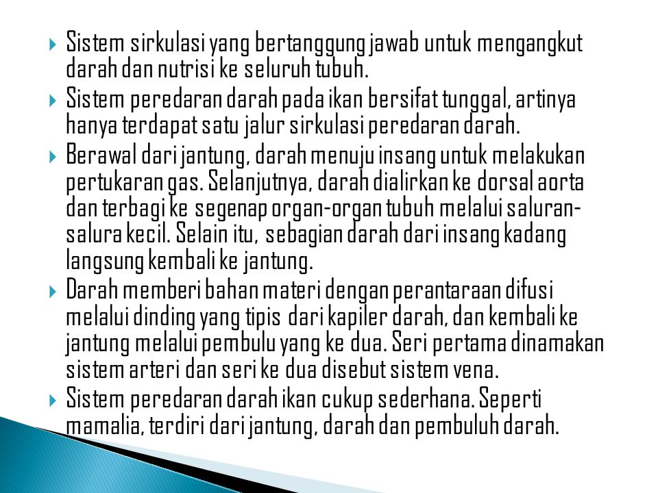 Detail Gambar Sistem Peredaran Darah Ikan Nomer 49