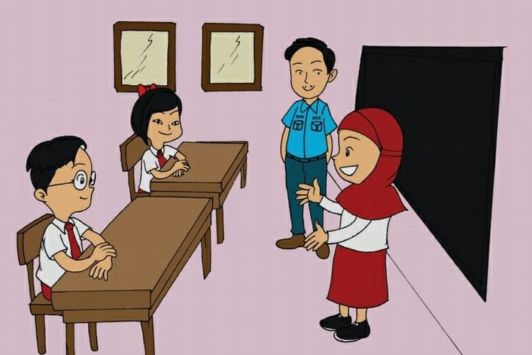 Detail Gambar Siswa Menulis Animasi Nomer 49