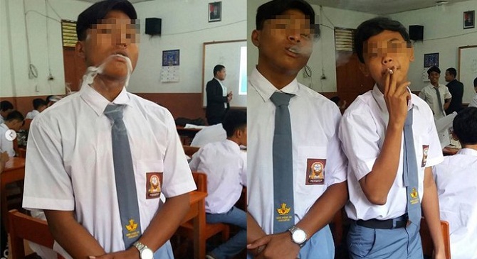 Detail Gambar Siswa Merokok Di Sekolah Nomer 4