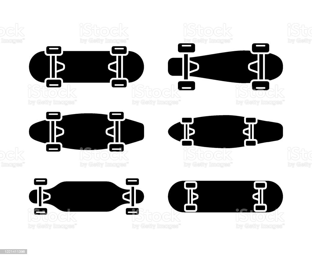 Detail Gambar Skateboard Hitam Putih Nomer 40