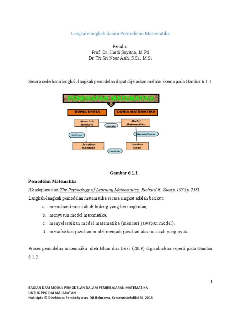 Detail Gambar Skema Model Matematika Nomer 3