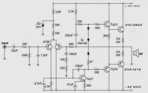 Detail Gambar Skema Power Sanken Nomer 8