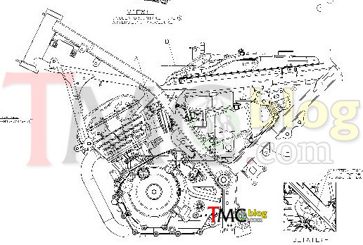 Detail Gambar Skema Rangka Mesin Suzuki Thunder 125 Nomer 22