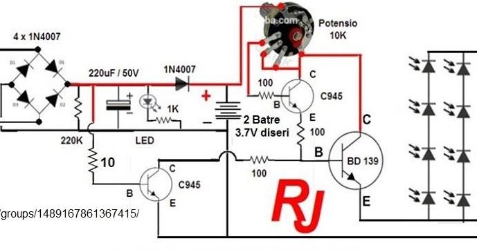 Detail Gambar Skema Rangkaian Lampu Police Nomer 3