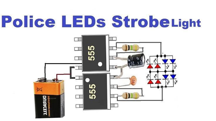 Detail Gambar Skema Rangkaian Lampu Police Nomer 6