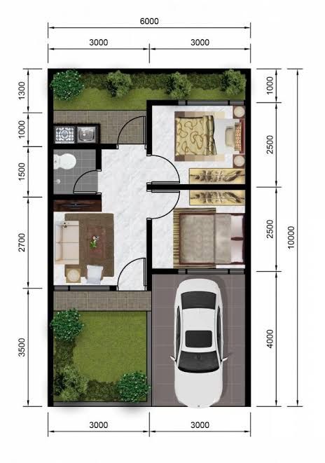 Detail Gambar Skema Rumah Subsidi Type 36 Paling Ekonomis Nomer 36