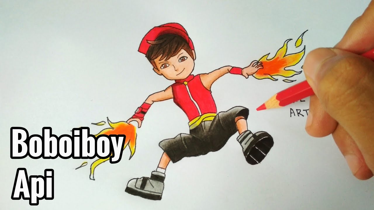 Detail Gambar Sket Mewarnai Anak Boboiboy Nomer 39