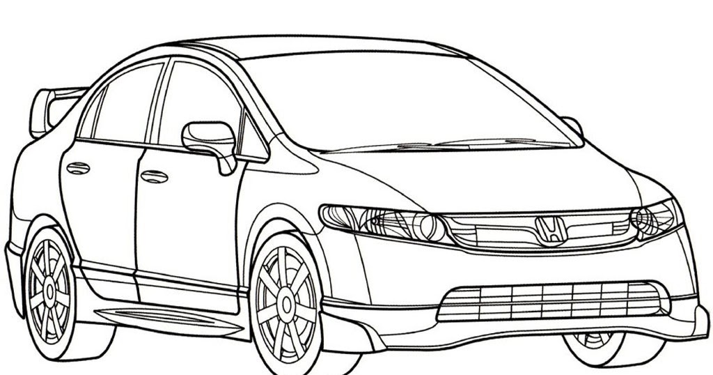 Detail Gambar Sket Mobil Nomer 10