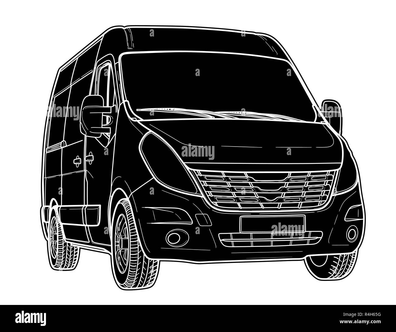 Detail Gambar Skets Minibus Suzuki Apv Vector Nomer 42