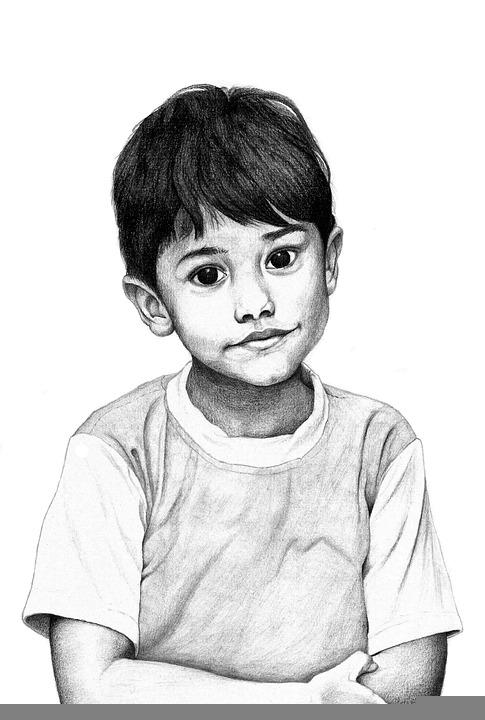 Detail Gambar Sketsa Anak Nomer 27