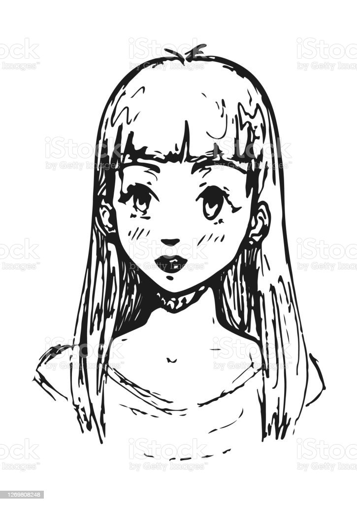 Detail Gambar Sketsa Anime Perempuan Nomer 23