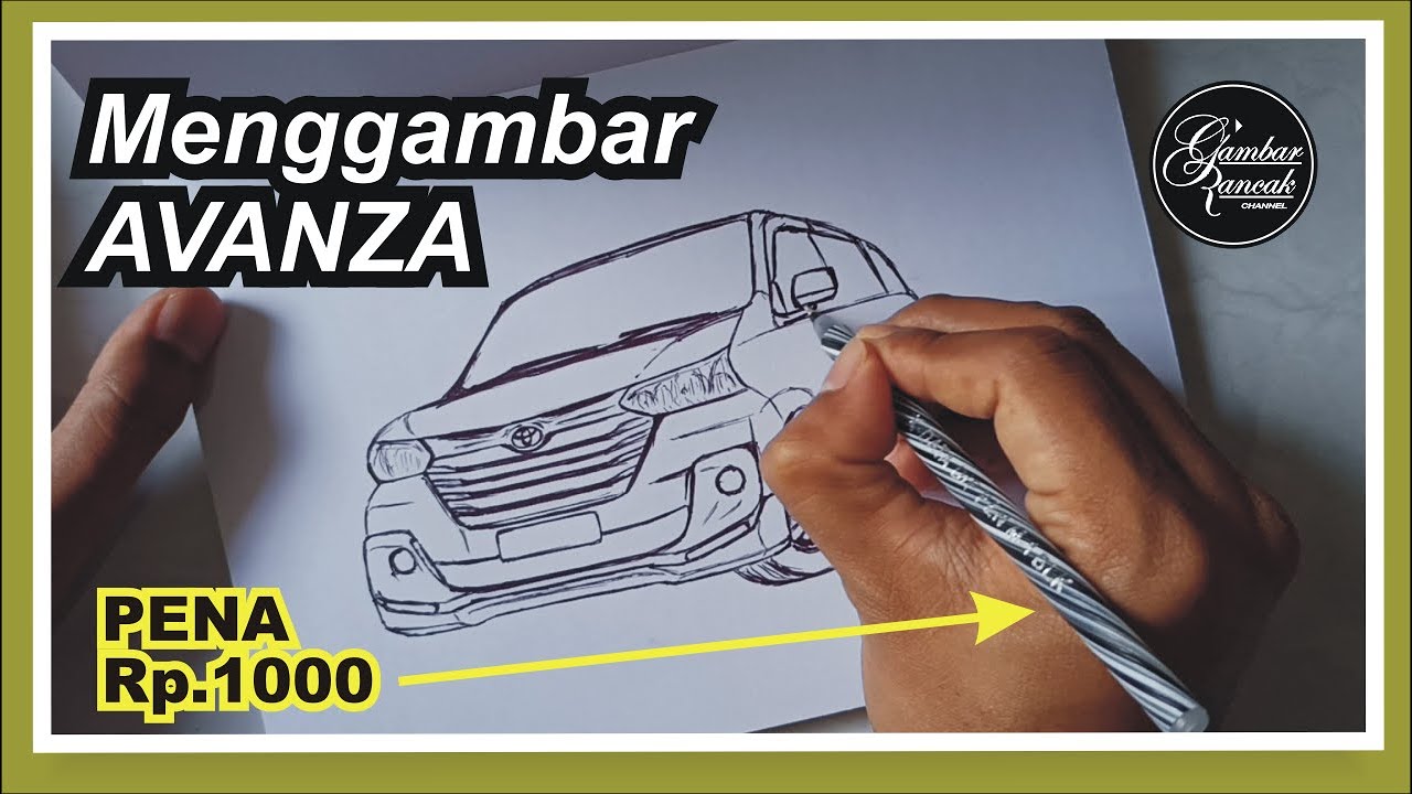 Detail Gambar Sketsa Avanza Nomer 33