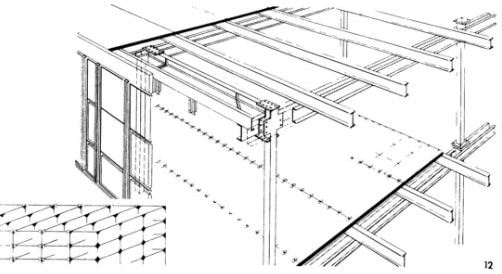 Detail Gambar Sketsa Bagian Konstruksi Dinding Gedung Potong Nomer 44