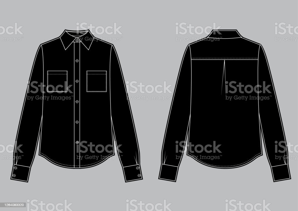 Detail Gambar Sketsa Baju Hitam Polos Nomer 20