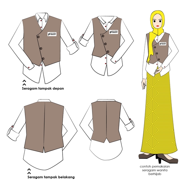 Detail Gambar Sketsa Baju Kerja Wanita Nomer 39