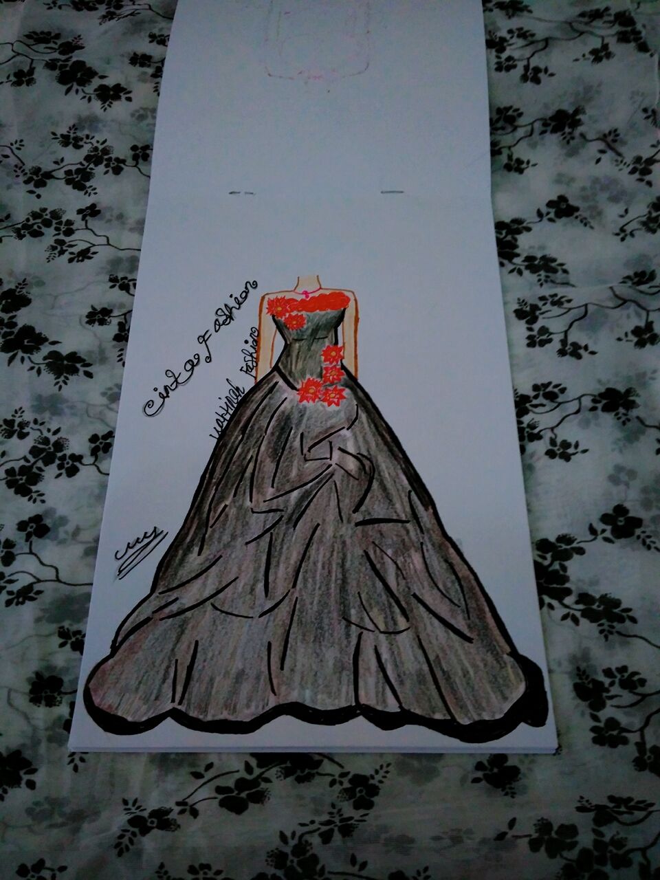 Detail Gambar Sketsa Baju Wanita Nomer 30